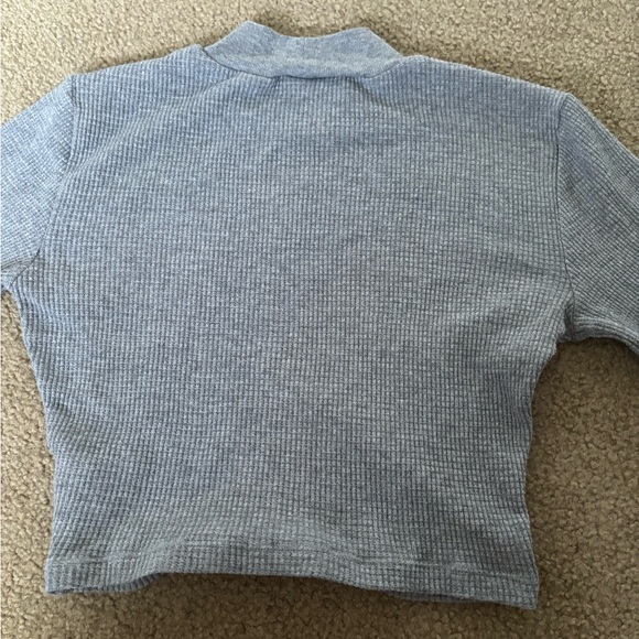 TNA cropped grey long sleeve - Picture 4 of 14
